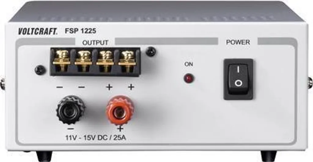 Stabilisez votre tension 11-15V avec l'alimentation VOLTCRAFT FSP 1225 25A