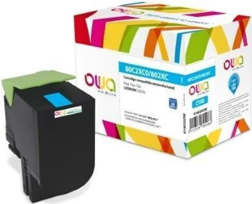 Armor K18030OW Tonerkartusche Lasertoner 4000 Seiten Cyan (K18030OW)