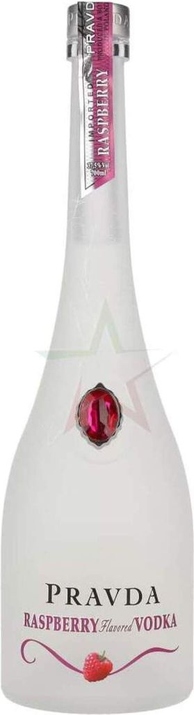 Pravda RASPBERRY Flavored Vodka 37,50 % 0,70 lt.