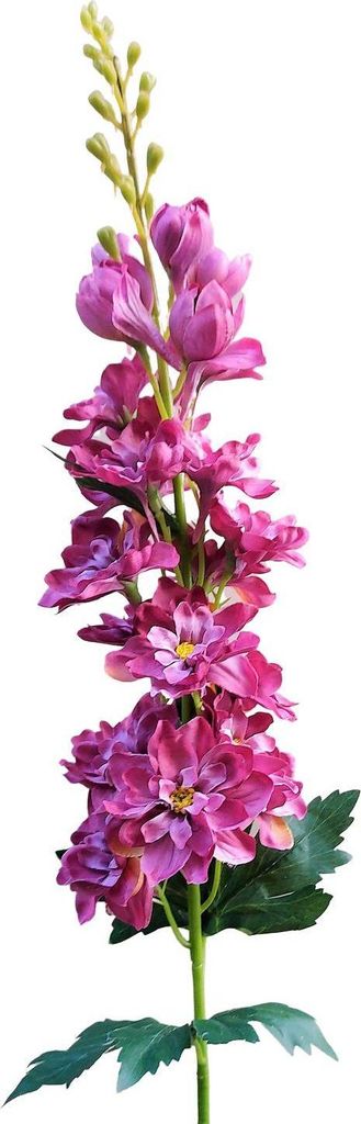 artplants.de Kunstblume Rittersporn ZIRKAN, Fuchsia, 75cm - Künstliche Blume