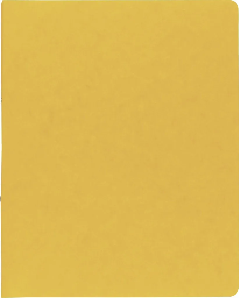 Petit classeur souple jaune pour documents A4 BRUNNEN série FACT!