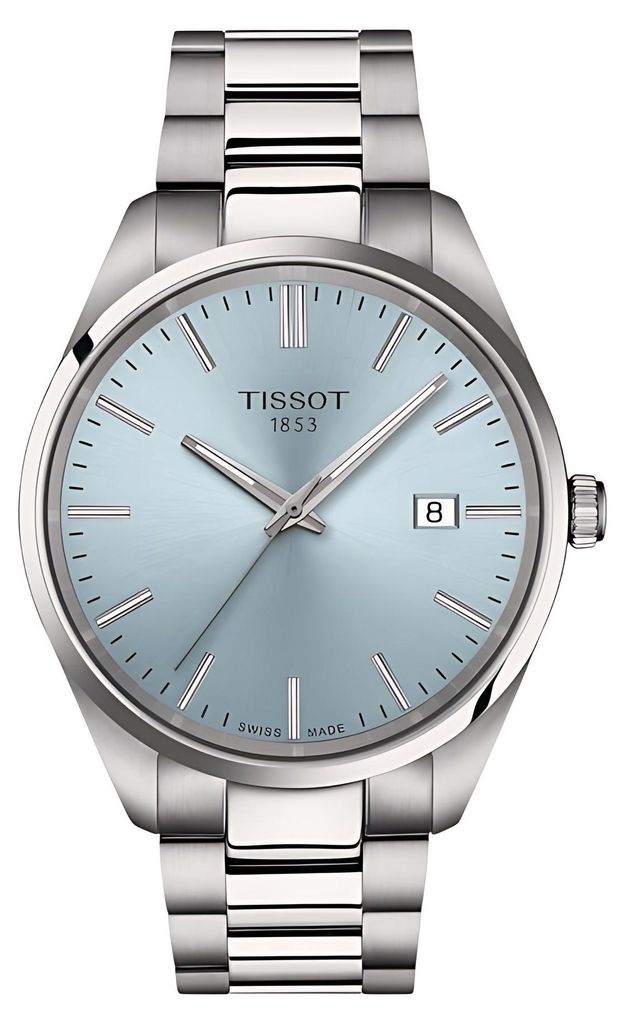 Herrenuhr Tissot PR 100 40mm 150.410.11.351.00, Silberblau Produktbild 