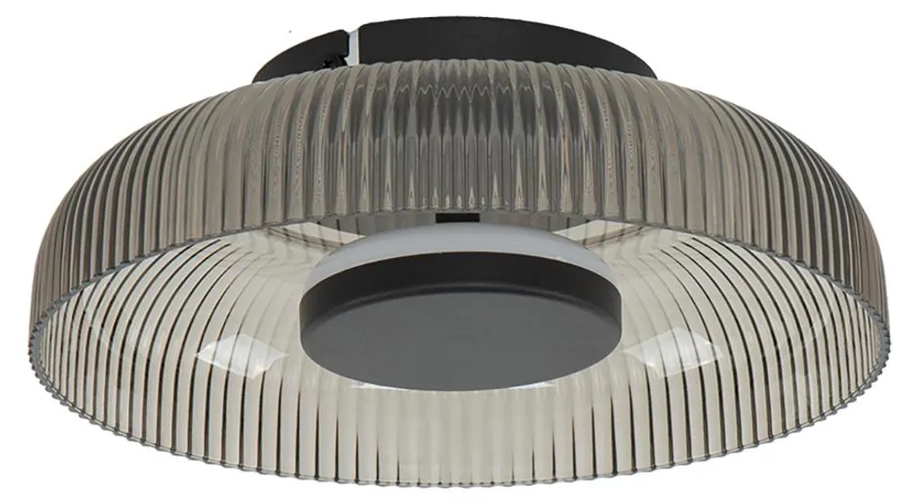 Luminaire LED PASSO Italux pour Balcon et Terrasse Plafonnier Gris 8W