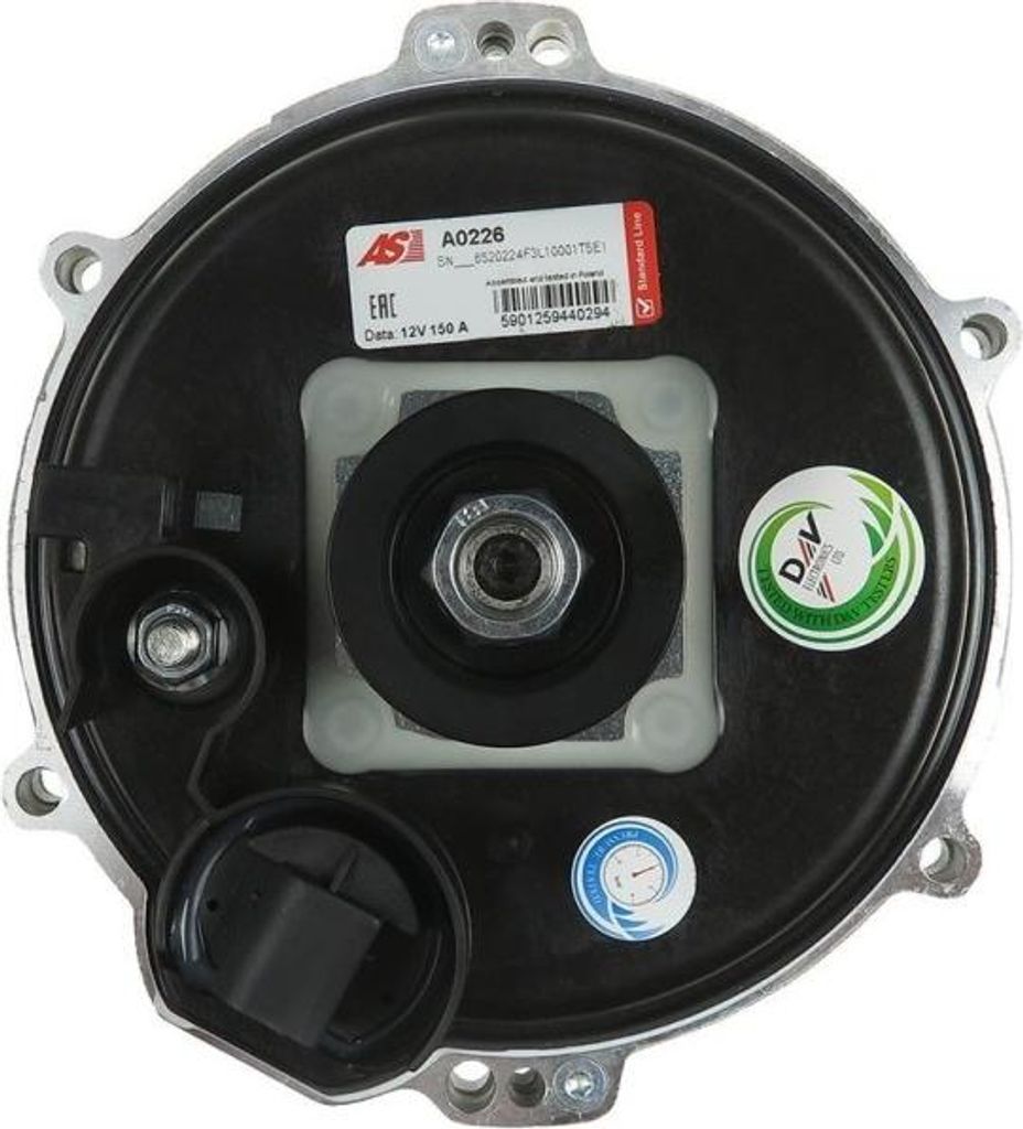 BMW Lichtmaschine 150A, Flüssigkeitsgekühlt