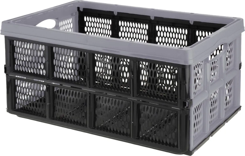 Panier de transport 32 L pliable - Design compact avec poignées Soft