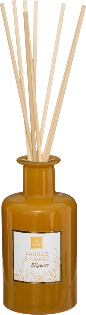 Duftspender maël 200ml glas vanille und bernstein  - Produktbild 