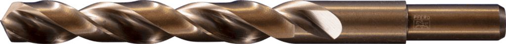 PFERD TOOLS Spiralbohrer INOX Ø 15,5 mm HSS-E Co5 N DIN 338 135° für zähe und harte Werkstoffe