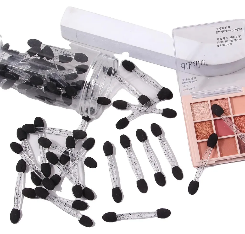 Set de 50 applicateurs pour ombres à paupières idéal maquillage yeux