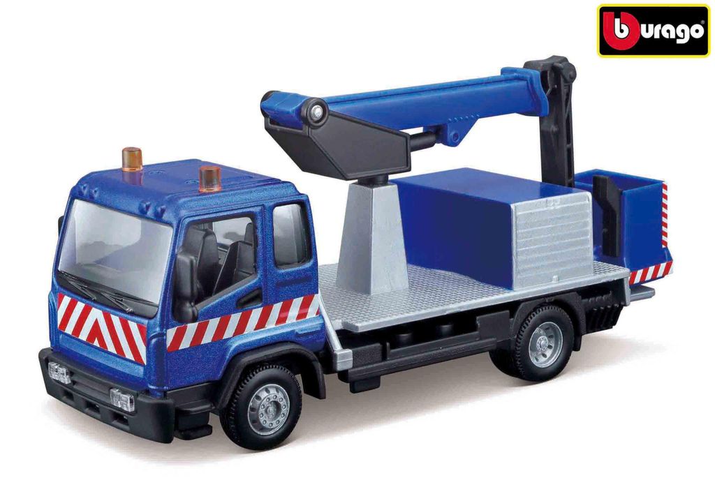 Bburago 1:43 servisní vozidlo Truck s platformou Obrázek produktu 