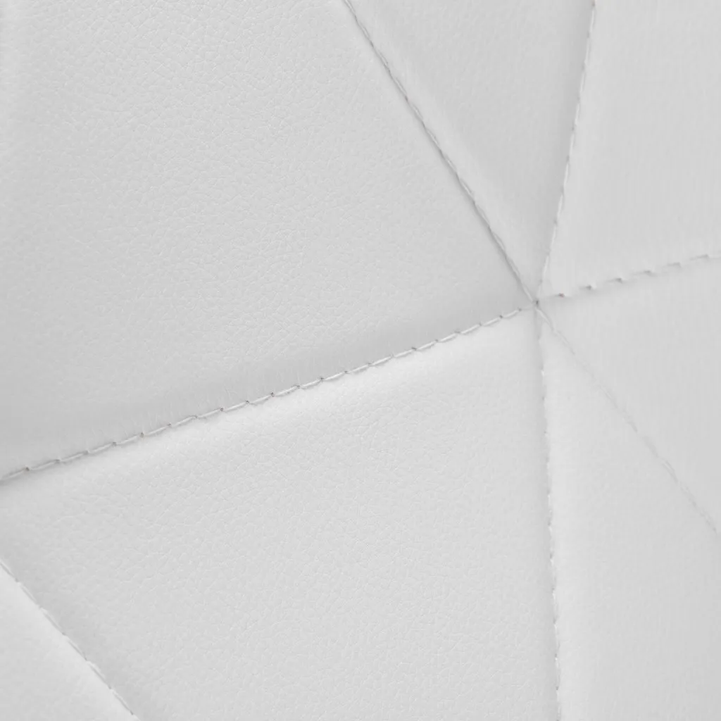 Sgabello Multiuso Qs-06 Bianco | Perfetto per Make-up e Scrivania - 5