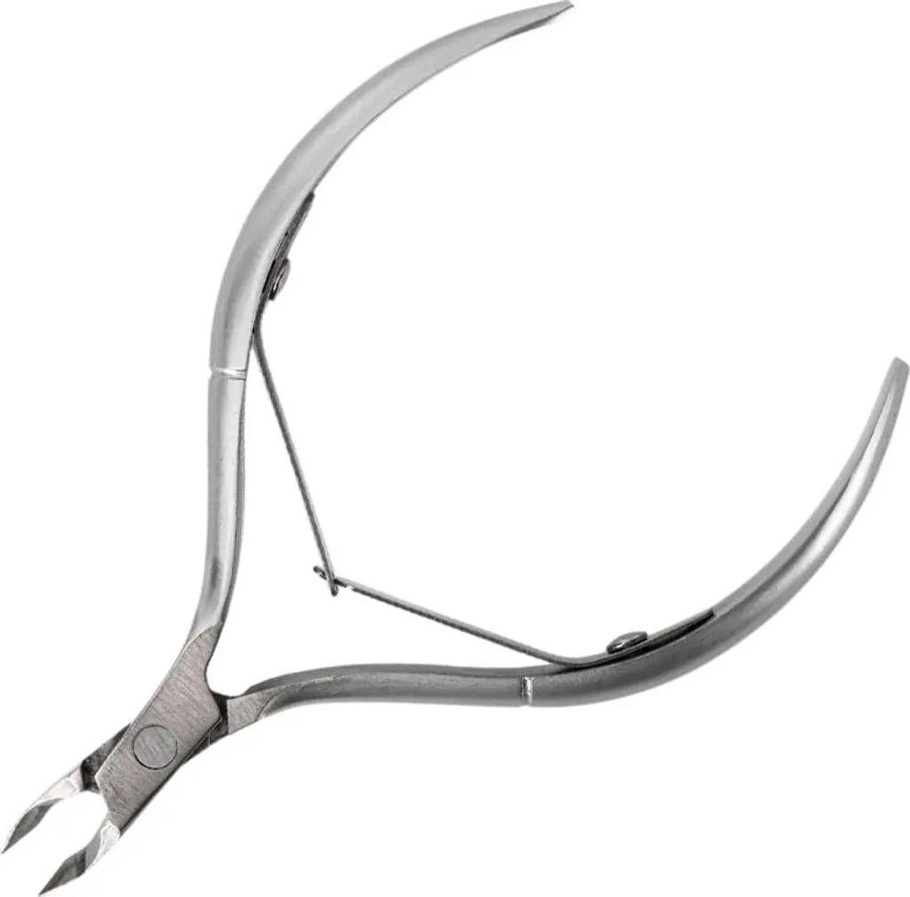 Pince à ongles et cuticules 5mm en acier inoxydable argenté haute précision