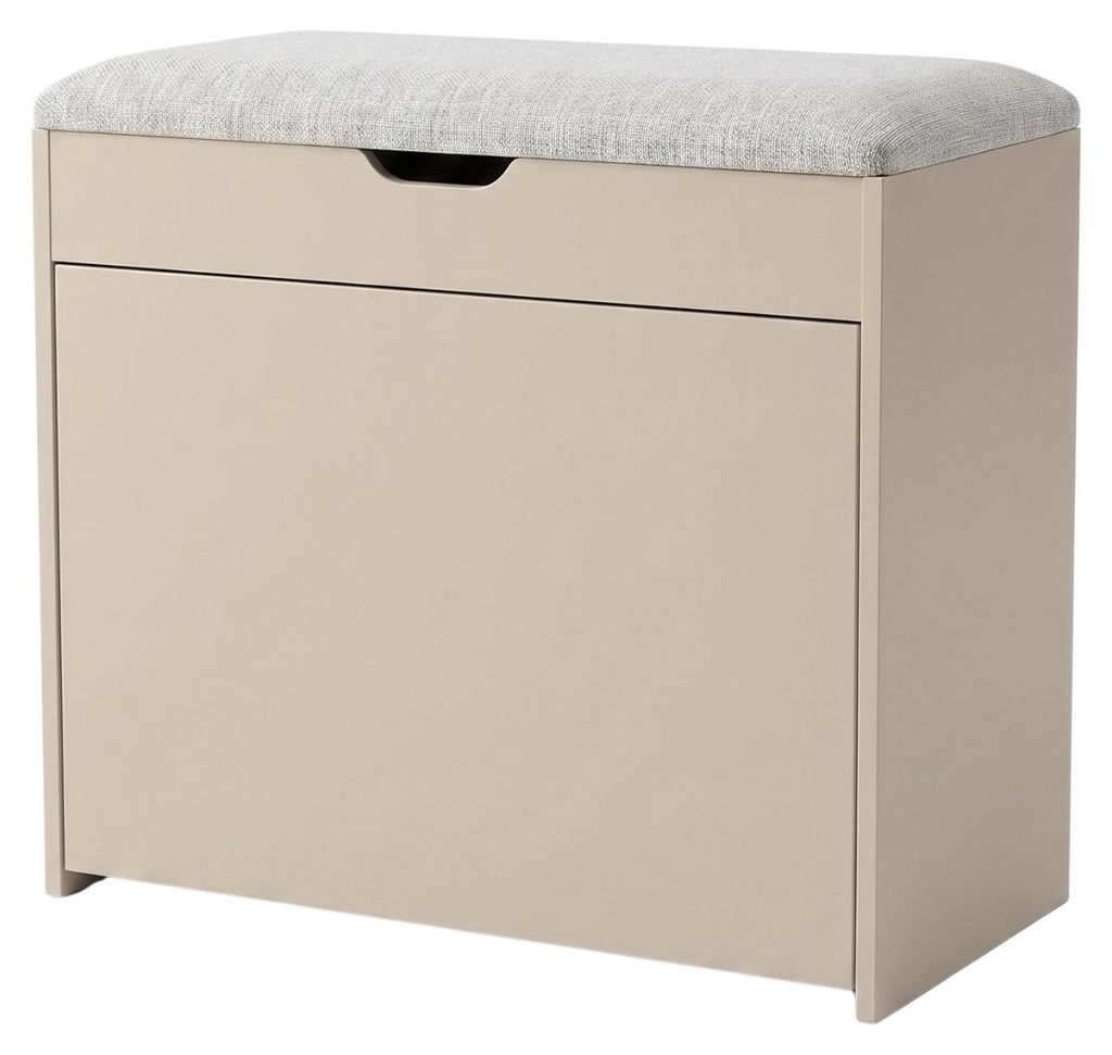 Schuhschrank mit Sitzfläche und ausziehbaren Regalen VAULT, Produktbild 