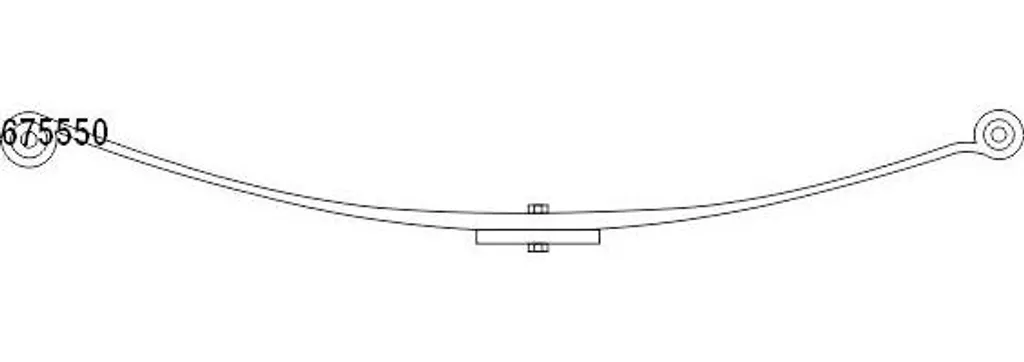 Ressort de suspension hélicoïdal pour Daily remplace OE 5801526306 CS Allemagne