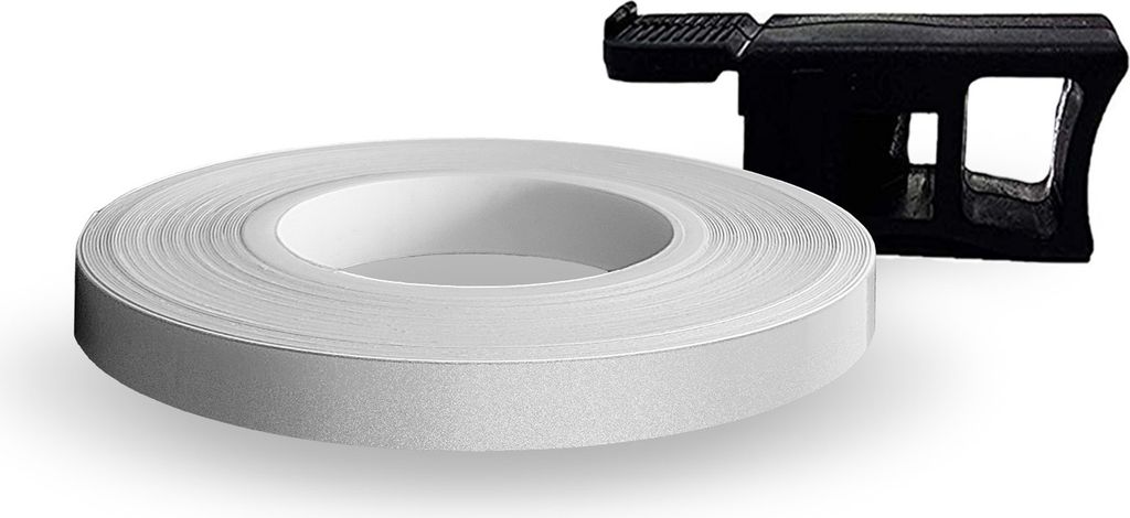 Wheel Stripes für Felgen Moto Race Silber 7 mm x 7 mt mit Applikator