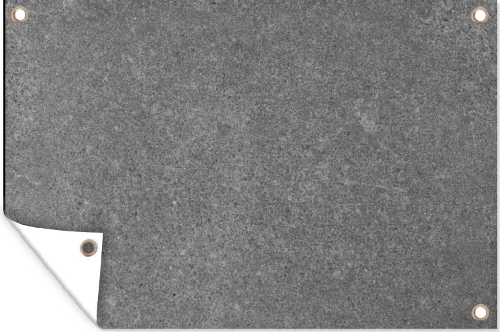 MuchoWow 60x40 cm Outdoor-Poster Gartendeko Sichtschutz Garten Poster für den Garten Beton - Muster - Zement - Vintage - Textur - Rustikal