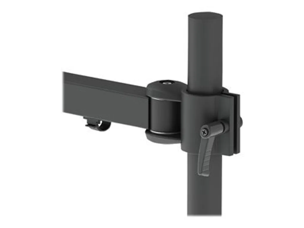 Support de Moniteur pour Télétravail 10-30 Pouces Orientable Noir Robuste - 8
