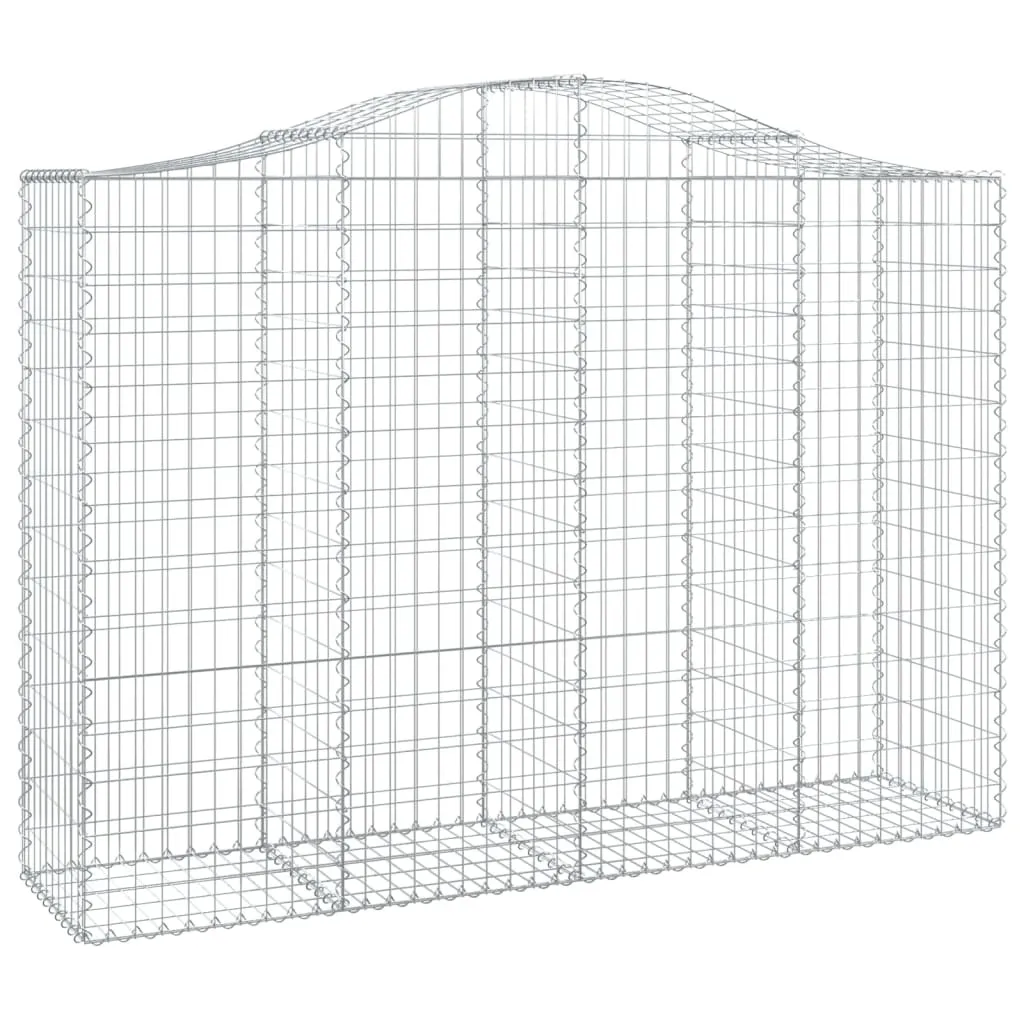 Arche de jardin en gabion 200x50x160 cm, mur de pierres décoratif vidaXL