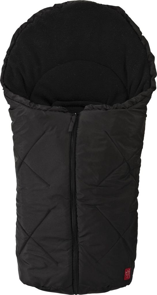 Kaiser 6534725 - Kuschelsäckchen Fleece für Schalensitze der Gruppe O Farbe: schwarz