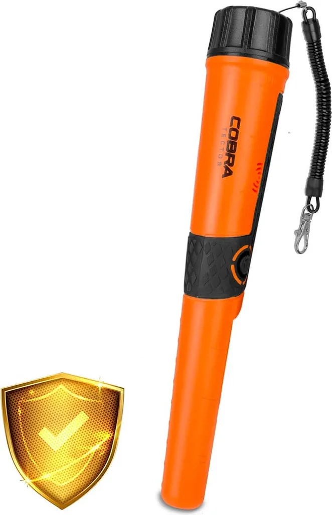Pinpointer de détection métaux Cobra Tector CT-1076 avec alerte par vibration