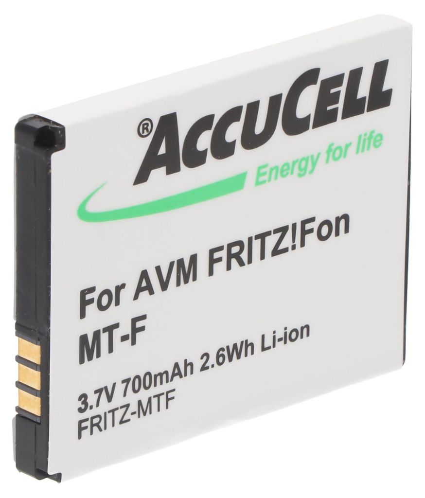 Akku passend für schnurlos Telefon FritzFon MT-F Akku 312BAT006, 312BAT016