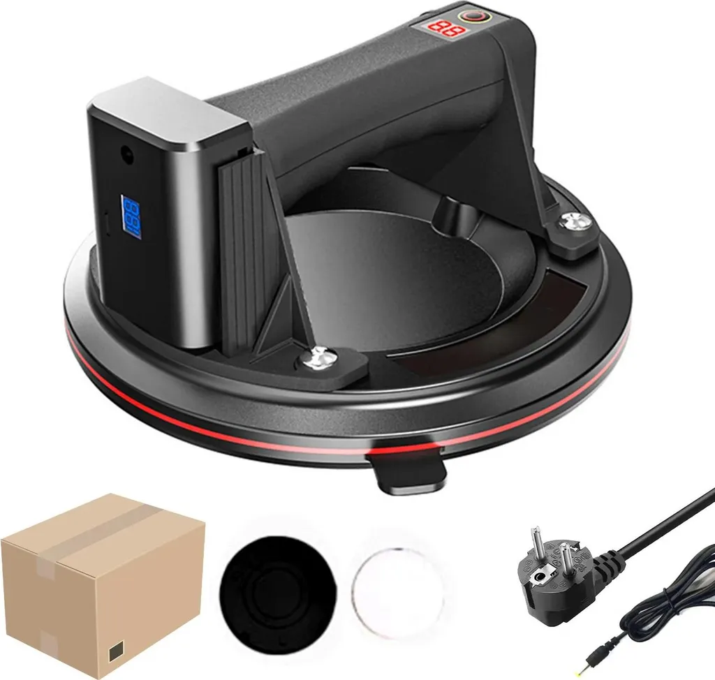 Ventosa Elettrica Arancione 200kg: Precisione per Grandi Formati e Vetro