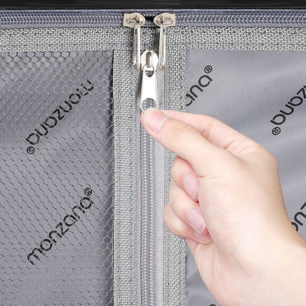 MONZANA® Koffer Handgepäck ABS HardCase Gehäuse gummierte Produktbild 19