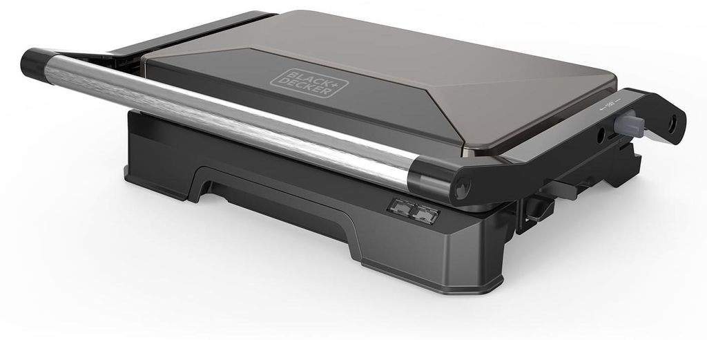 Black+Decker - Kontaktgrill 1000W, 180° Öffnung, Produktbild 