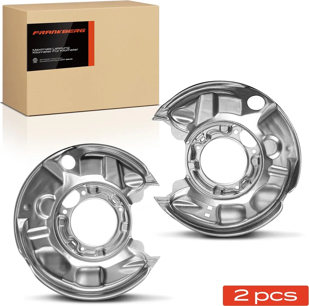 Remplacer Tôle Frein Arrière Rouillée Mercedes W203 CLK - Kit 2 Pièces