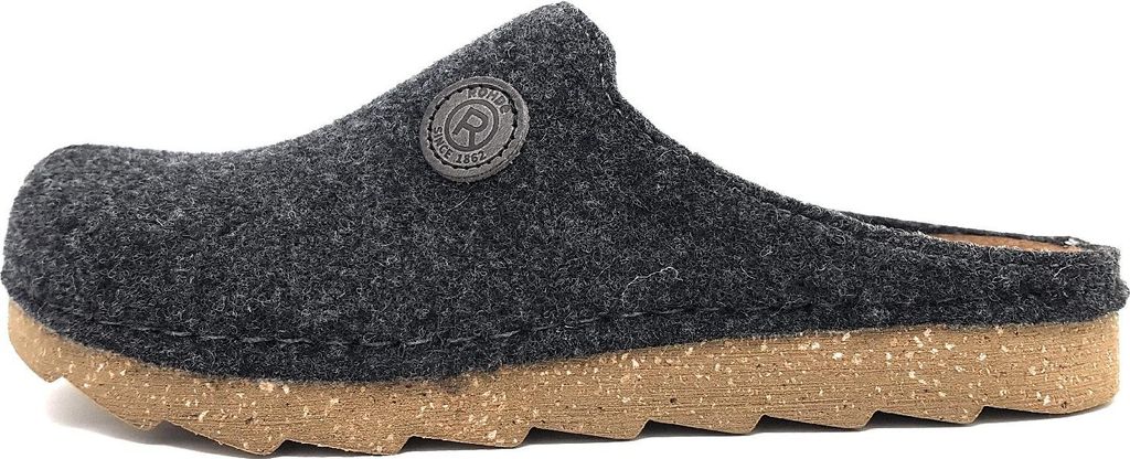 Rohde Foggia-H: Zapatos de hombre, pantuflas, color gris, Imagen del producto 