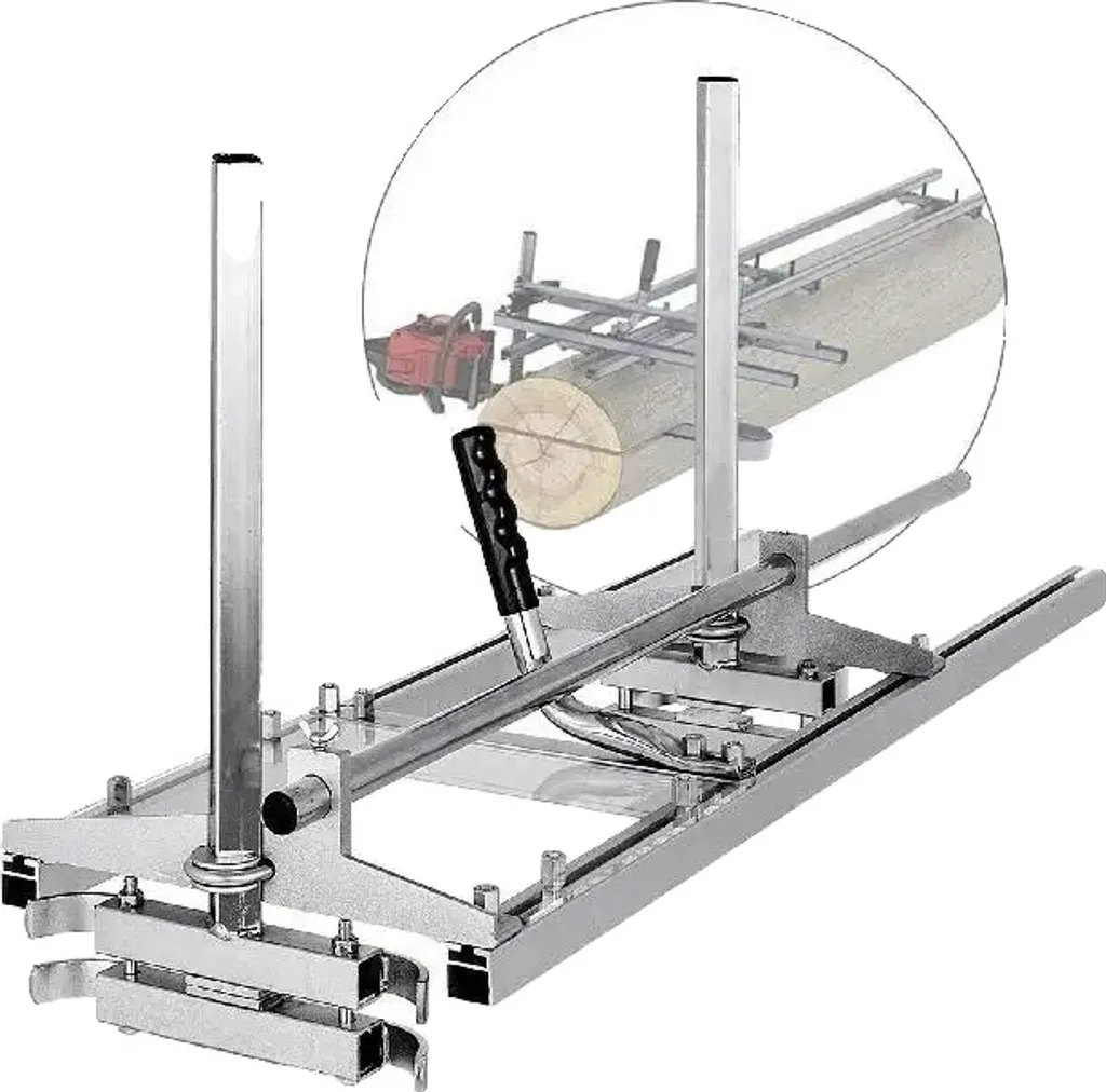 Segheria Mobile Portatile 14-36" - Trasforma il Legno Grezzo in Arte