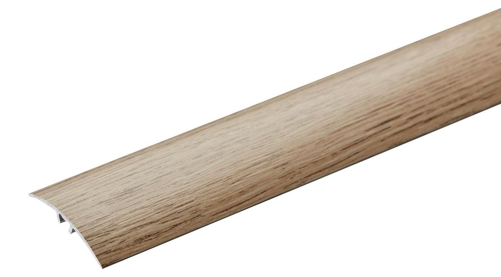 Profil progowy aluminiowy 37mm 5w1 Cezar Dąb Jasny Mat Zdjęcie produktu 