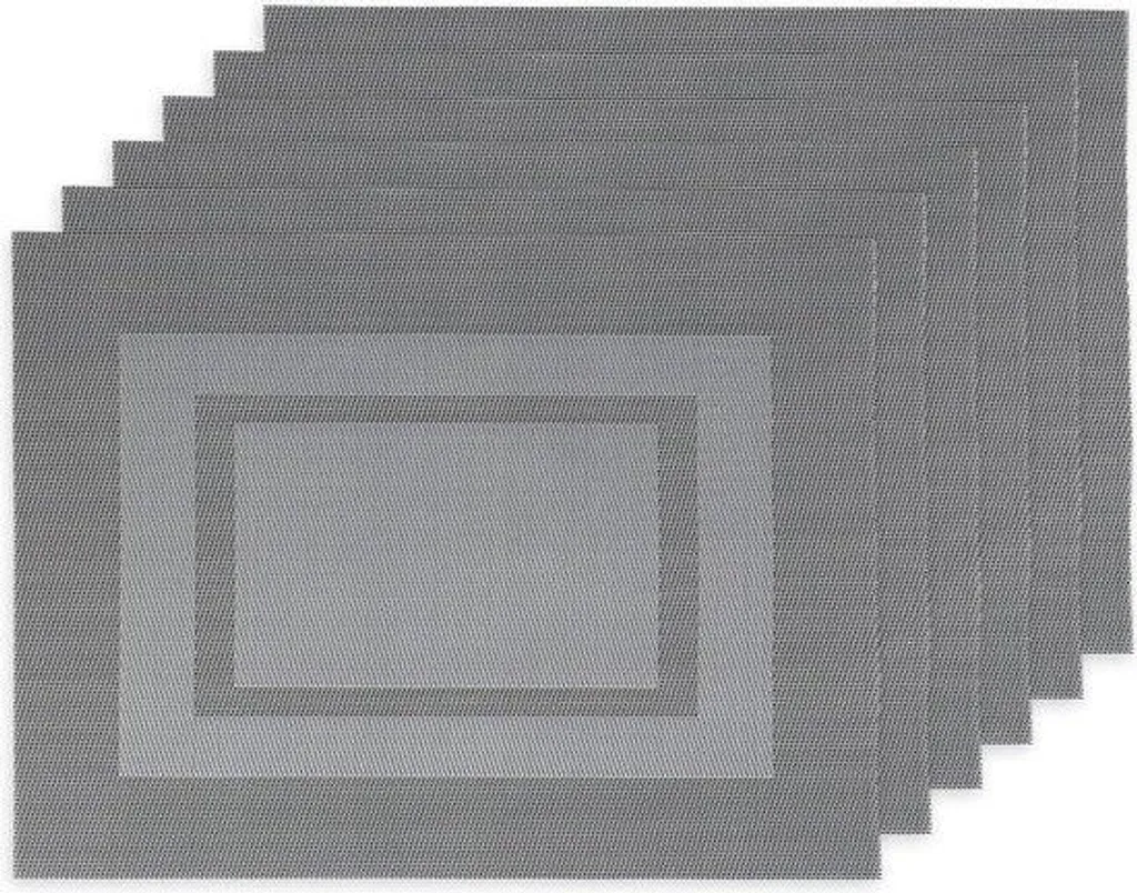 Protège-table en Tricot et Vinyle - Nappe Rectangulaire Facile à Nettoyer