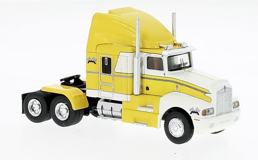 Brekina LKW Kenworth T600, gelb/weiß 85927