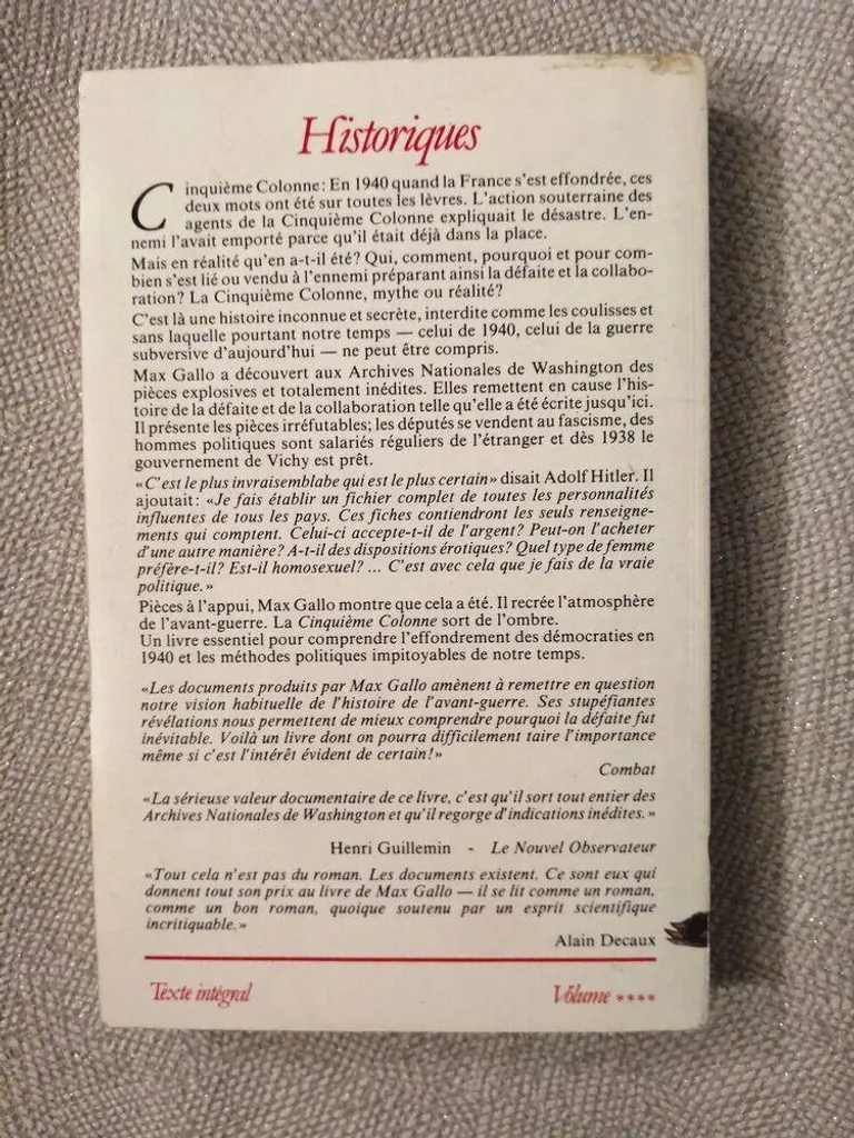 Pourquoi la Défaite de 40 ? Le Rôle de la Cinquième Colonne Expliqué - 2
