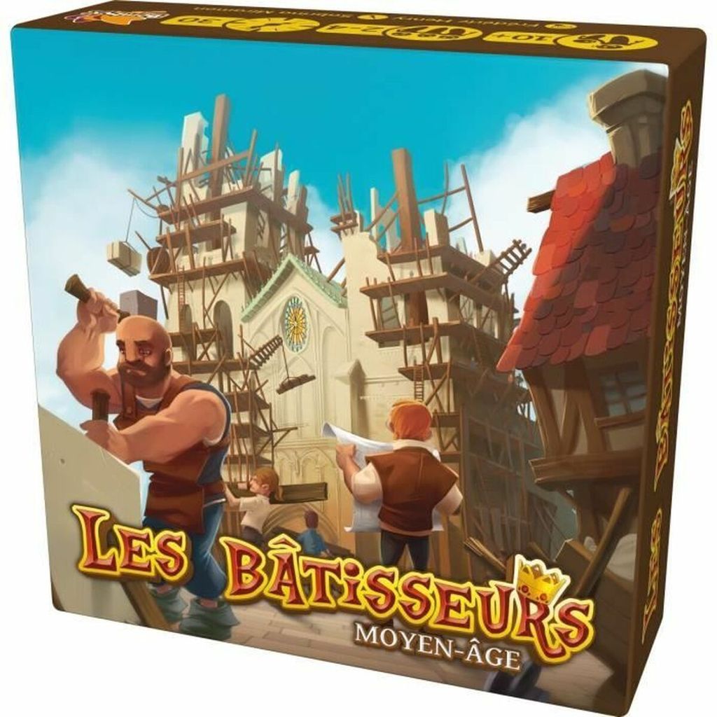 Juego de Mesa Asmodee Baumeister (Die) : Mittelalter (DE)