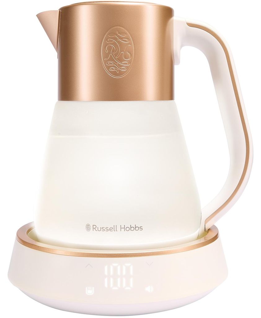 RUSSELL HOBBS Wasserkocher Glas Temperatureinstellung 40-100° LED Calm 27450-70