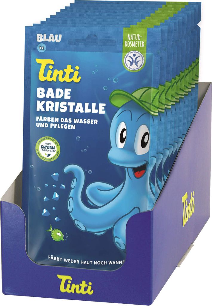 Tinti Badekristalle Blau, 60 g BAD Produktbild 