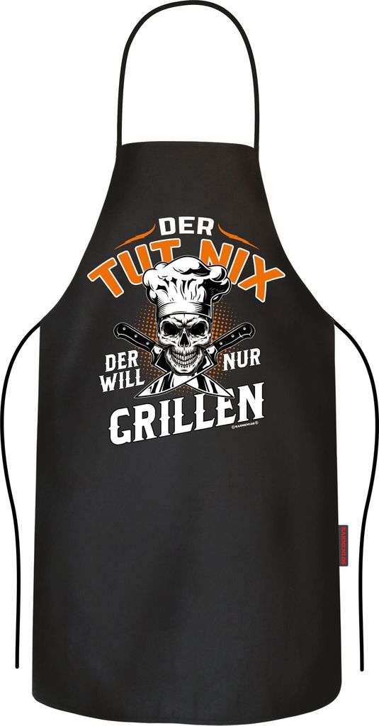 Grillen Tut nix, will nur - Schürze Grillschürze
