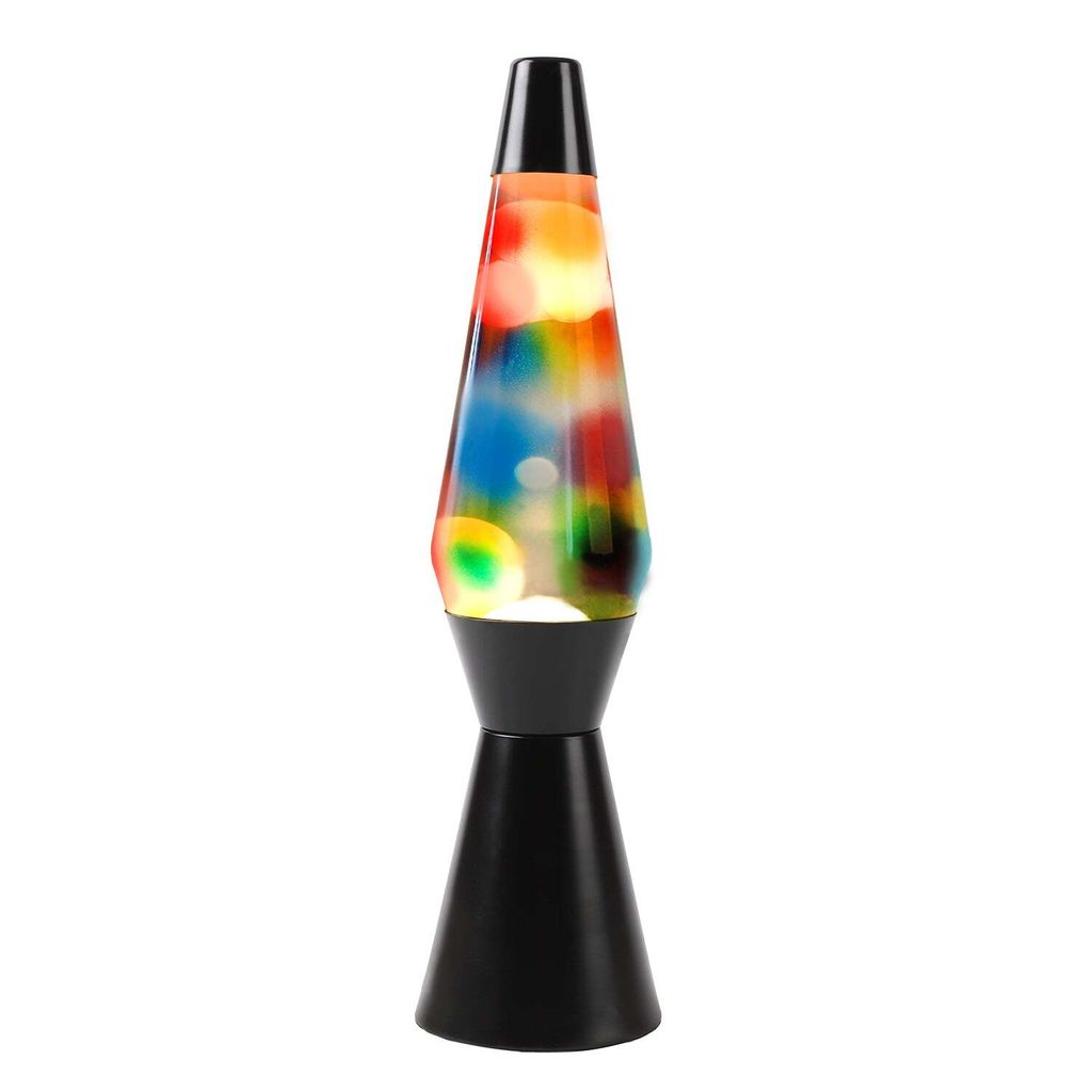 I-TOTAL® Lavalampe Magie Einzigartig Transparent Regenbogen Produktbild 