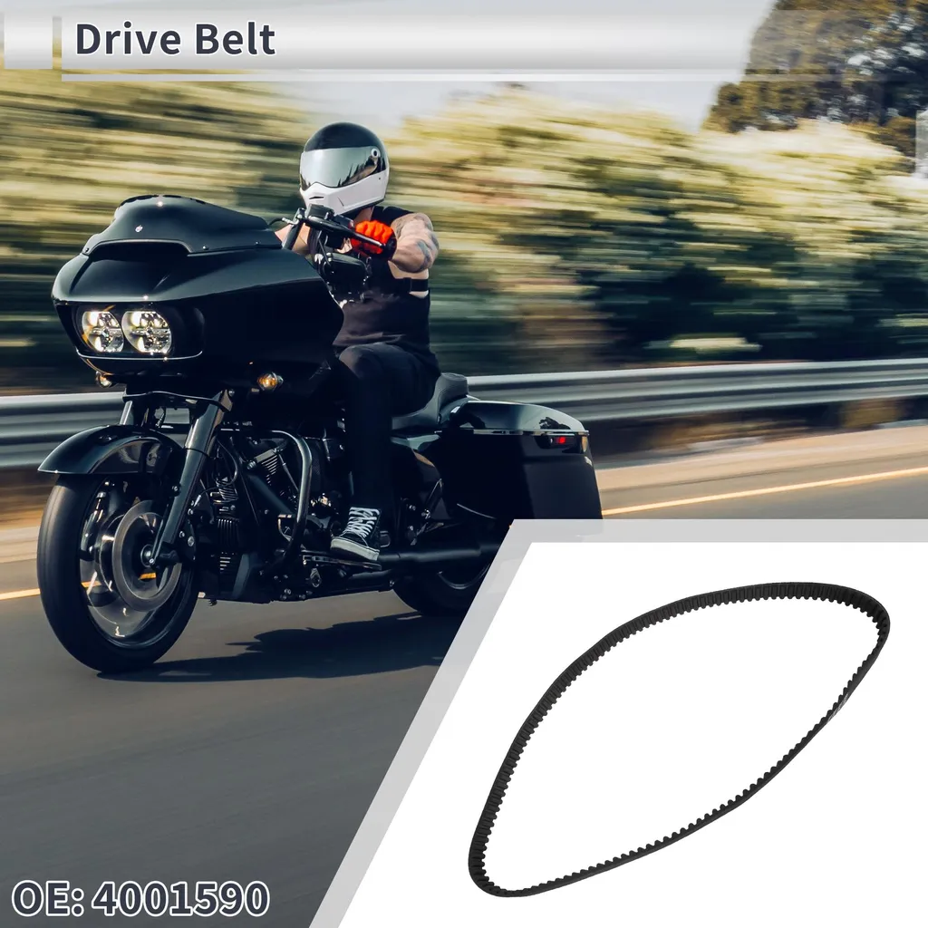 Courroie de Transmission 133T Harley Dyna FXDL FXDWG 4001590 Poulie 70T