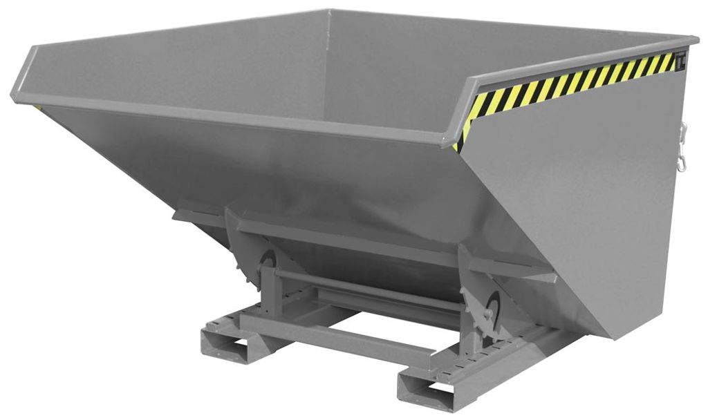 Bauer Kippbehälter EXPO 1700, lackiert, Mausgrau