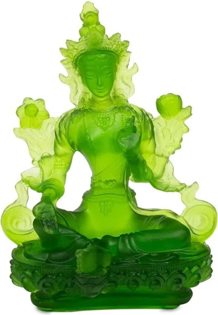 Grüne Tara transparent grün -- 12 cm