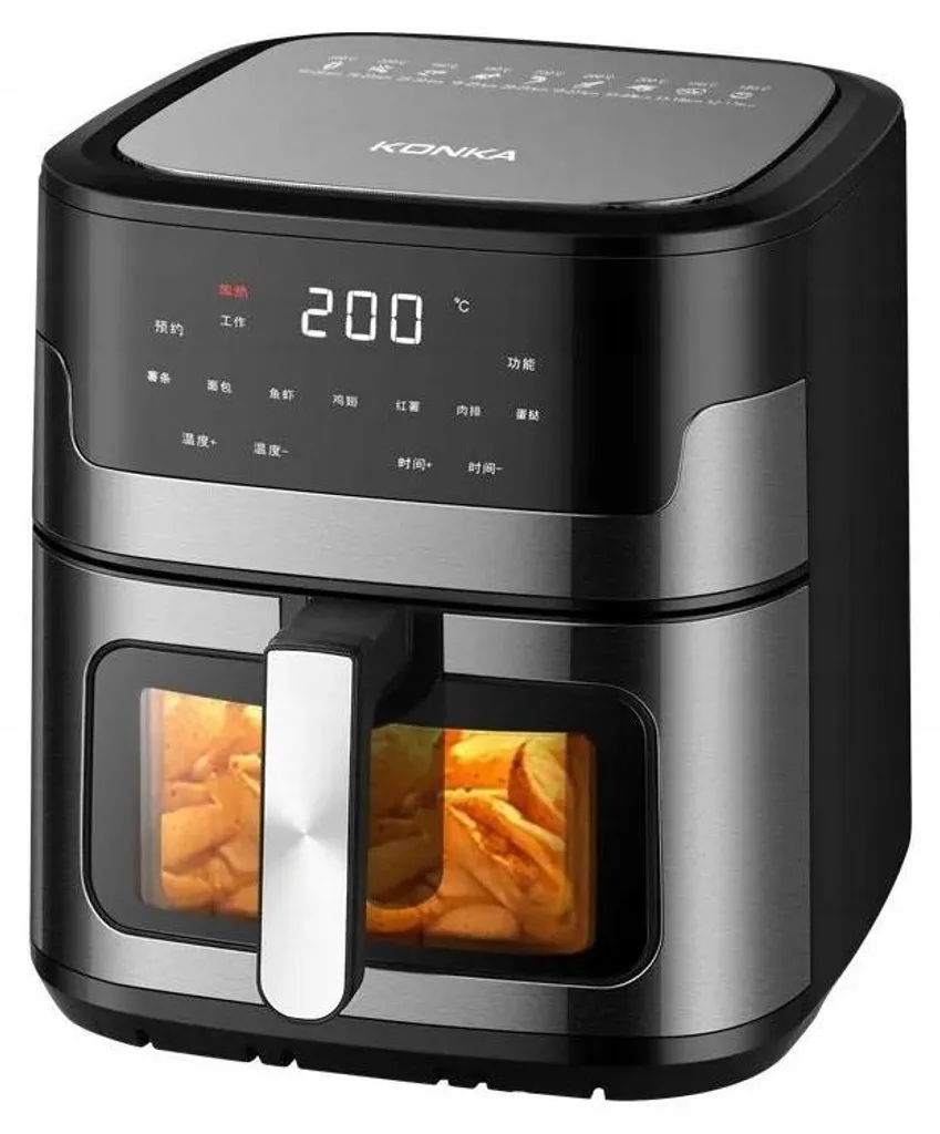 Friteuse sans huile anti-odeur Air Fryer 5.5L nettoyage facile XL