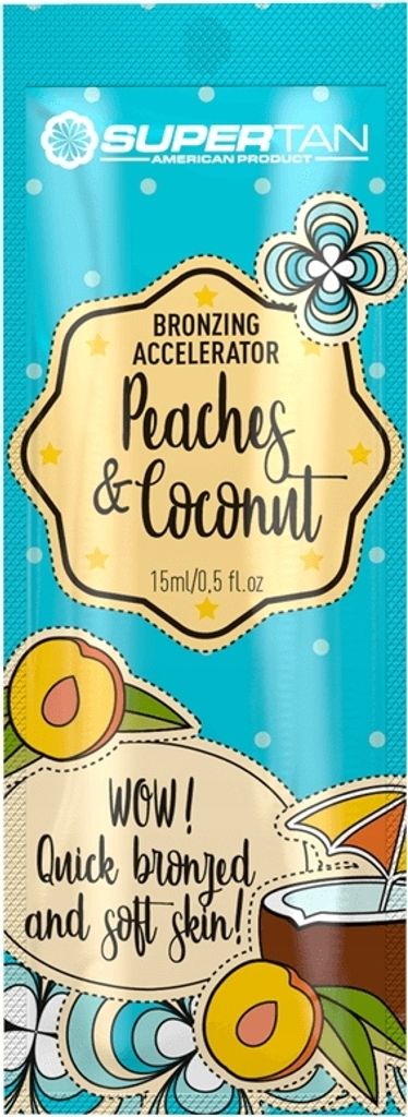 Supertan Peaches Coconut & Cream pro solárium Obrázek produktu 