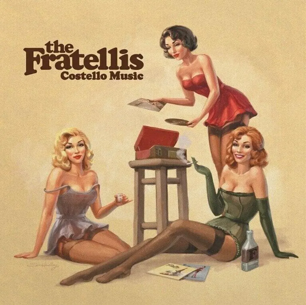 Vinyle Fratellis Costello Music LP pour Collectionneur et Soirée Rock