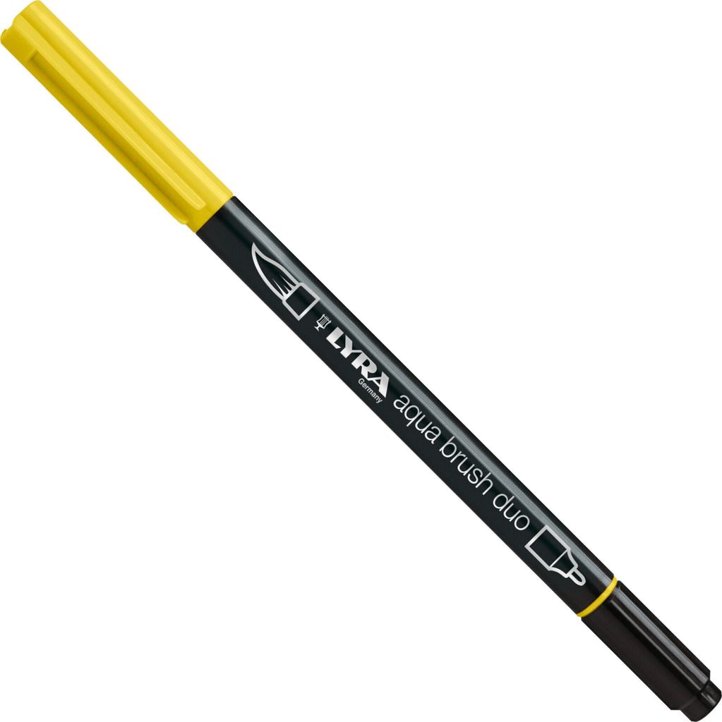 Lyra Double Tip Aqua Duo Markierungsstift Chrome Yellow Light 1 stk