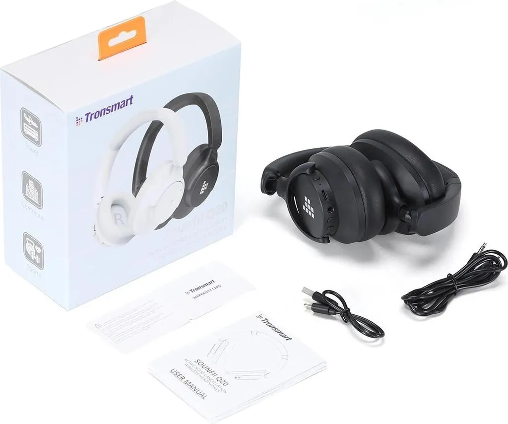 Casque Gaming et Travail Tronsmart Q20S ANC 60H Haute Résolution - 17