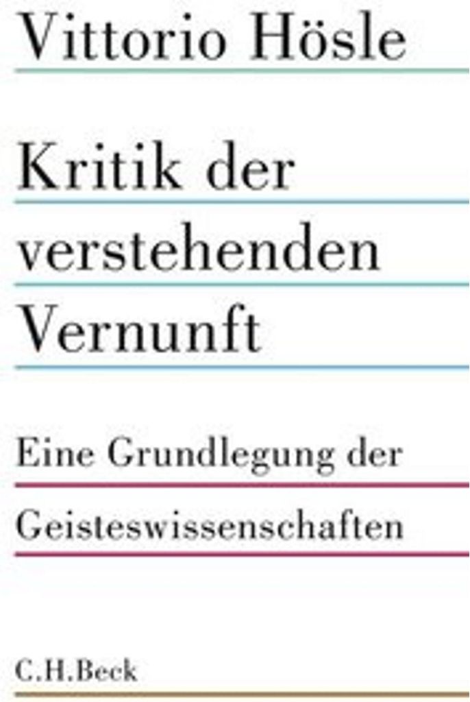 Kritik der verstehenden Vernunft