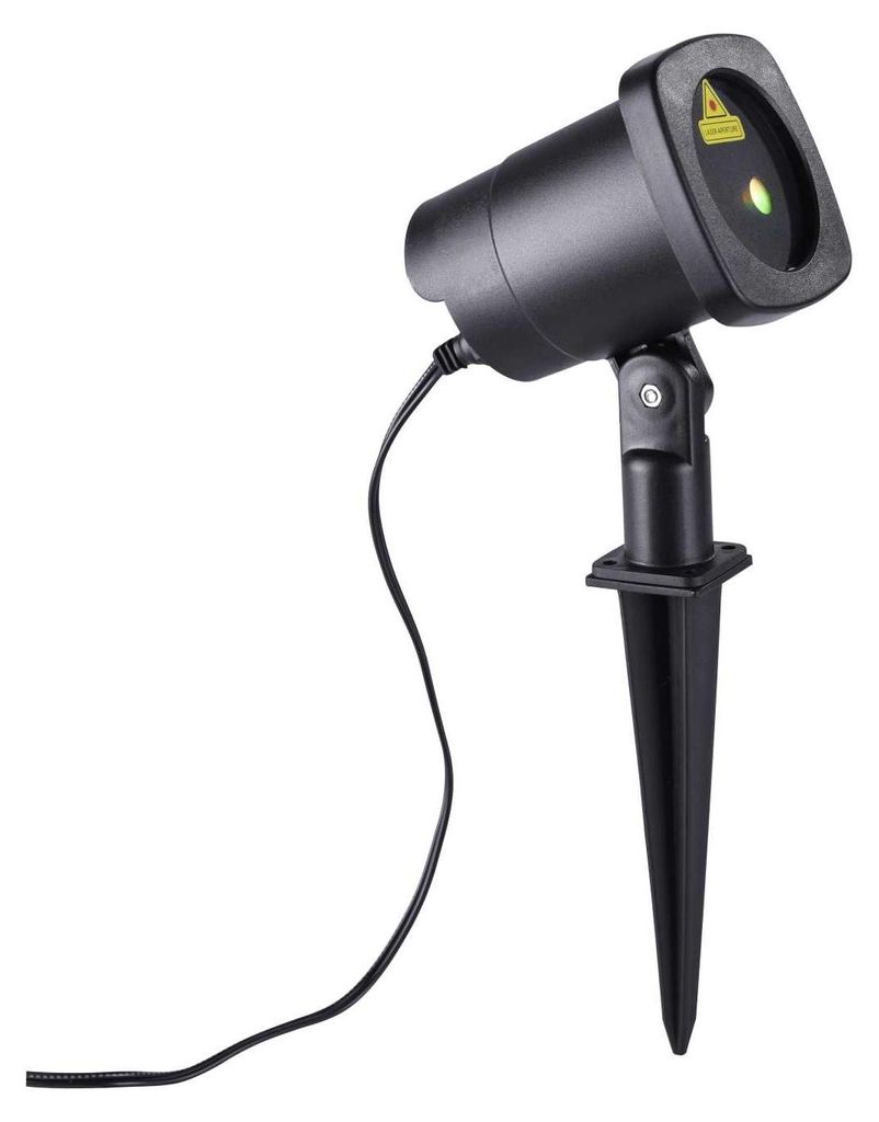 JUST LIGHT LASER LED Erdspießleuchte Laser Grün,Rot max.6W Produktbild 