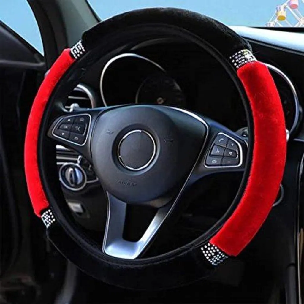 Couvre-volant de voiture tendance en silicone souple et antidérapant